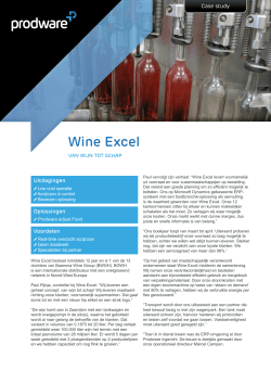 Wine Excel - Prodware