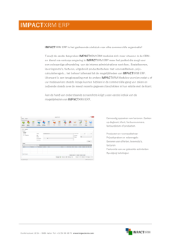 IMPACTXRM ERP