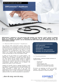 ERPConnector™ Healthcare