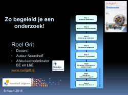 Presentatie Roel Grit - Noordhoff Uitgevers