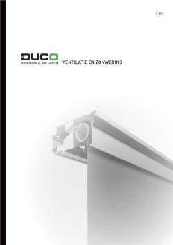 Brochure Ventilatie en Zonwering (pdf)