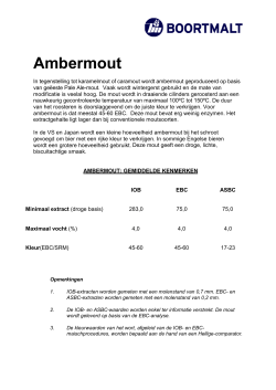 Ambermout - Boortmalt