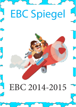 EBC Spiegel - EBC 2014