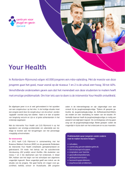 Factsheet Your Health
