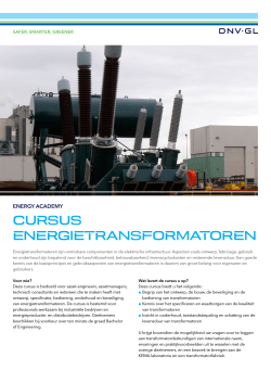 Leaflet Energietransformatoren
