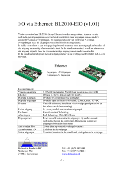 I/O via Ethernet: BL2010-EIO (v1.01)