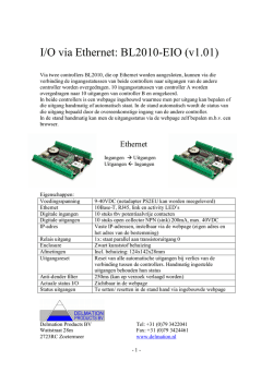 I/O via Ethernet: BL2010-EIO (v1.01)