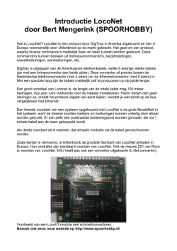 Introductie LocoNet door Bert Mengerink