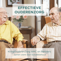 Brochure stichting effectieve ouderenzorg