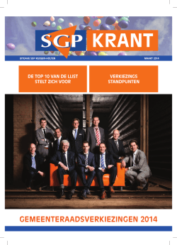 SGP-krant maart 2014 v2.2.indd - SGP Rijssen