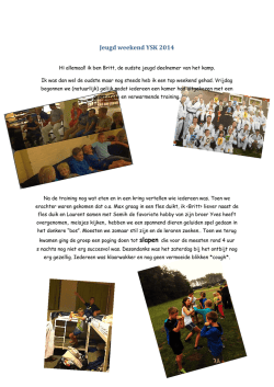 Jeugd-weekend-YSK-2014-verslag