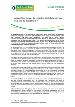is regering zich bewust van hoe erg de situatie is?