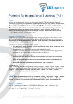 Partners for International Business (PIB)