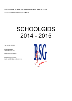 Kik hier voor de schoolgids 2014-2015