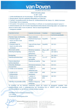 Nr.VBP.15.005 Polyester platen, standaard