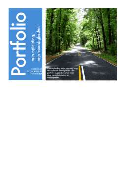 Download jouw portfolio informatie!