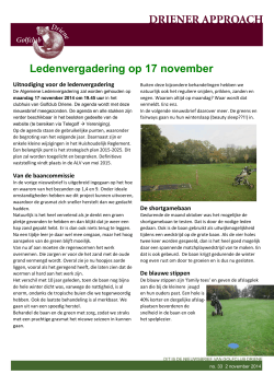 2 november 2014 - Golfclub Driene