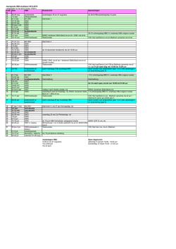 Jaaragenda 2014 2015 - Herman Brood Academie