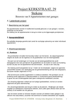 Verkooplastenboek - Nieuwbouwwoning via Immotop Moerbeke