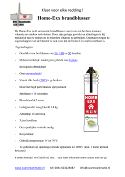 Home-Exx brandblusser