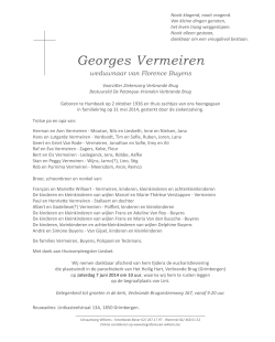 Georges Vermeiren - Begrafenissen Willems