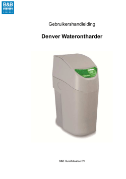 Handleiding BB Denver Softener 09082014 _2