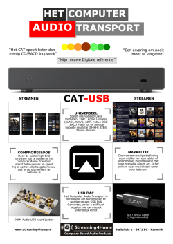 HET COMPUTER AUDIO TRANSPORT CAT-USB