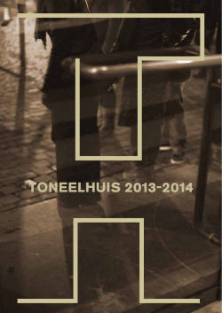 toneelhuis 2013-2014