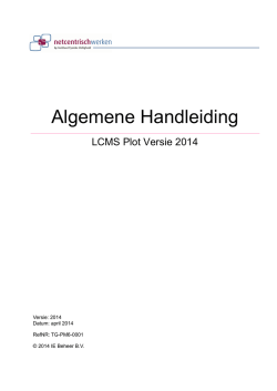 Algemene Handleiding