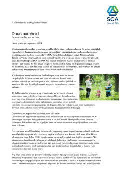 Duurzaamheid