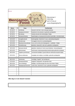 Januari - Onderwijs Middelkerke