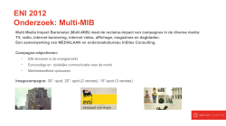 ENI 2012 Onderzoek: Multi-MIB