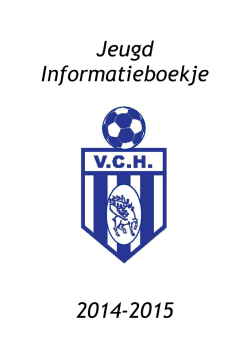 Jeugd Informatieboekje 2014-2015