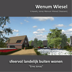 Verkoop brochure Wenum Wiesel