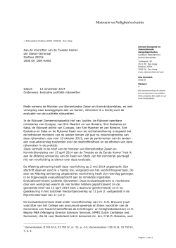 "TK Evaluatie justitiele rijkswetten" PDF document