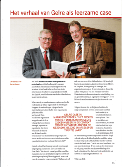 Het verhaal van Gelre als leerzame case