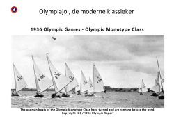 Olympiajol, de moderne klassieker