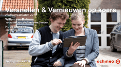 Halfjaarresultaten presentatie