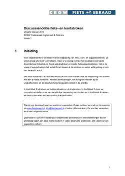 Discussienotitie