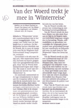 Haarlems Dagblad Winterreisse