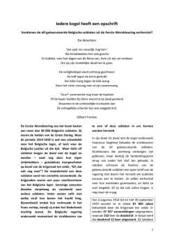 Iedere kogel heeft een opschrift. Verdienen de elf ge&euml;xecuteerde