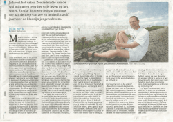 je hoort het vaker. Zeelieden die aan de wal mijmeren over het vrije