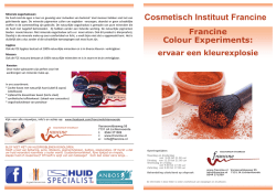 HIER - Cosmetisch Instituut FRANCINE