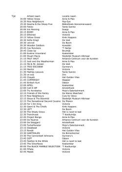 Download hier het volledige programma Popronde