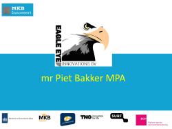 mr Piet Bakker MPA
