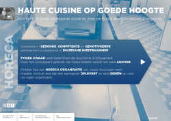 HORE C A - Checklist fysieke belasting