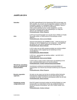 Jaarplan SAS 2014 defintief