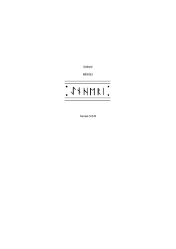 Einheri regelboek
