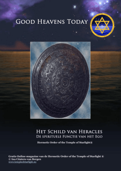 Het schild van Heracles - Hermetic Order of the Temple of Starlight