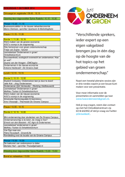 Hoe onderneem ik Groen!